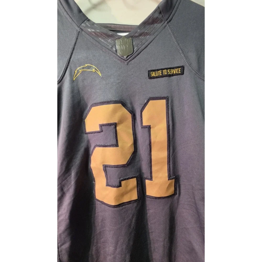 NIKE DALLAS COWBOYS #21 ELLIOT Salute to Service Football Jersey Black SIZE XXL